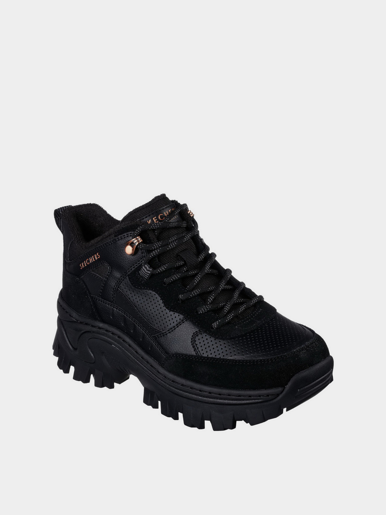 Ботинки и сапоги Skechers Street Blox – Kewl модель 177240 BBK Фото