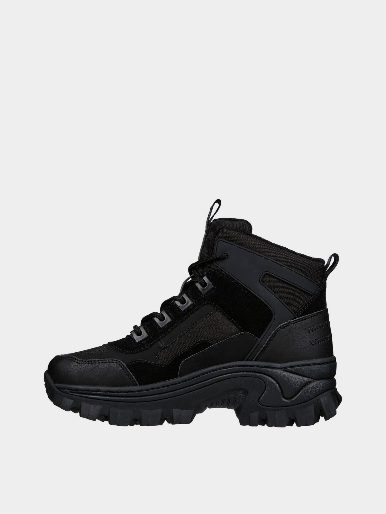Ботинки и сапоги Skechers Hi-Ryze - I Want Tread модель 177242 BBK Фото