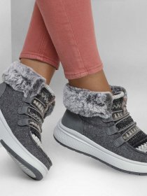 Ботинки и сапоги Skechers BOBS Skipper Wave - Cozy Posh модель 114275 CCL Фото