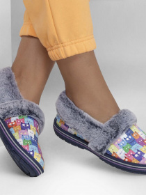 Слипоны и мокасины Skechers BOBS Too Cozy - Rockstar Pawty модель 113692 NVMT Фото