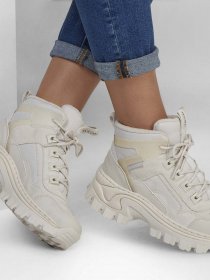 Ботинки и сапоги Skechers Hi-Ryze - I Want Tread модель 177242 OFWT Фото
