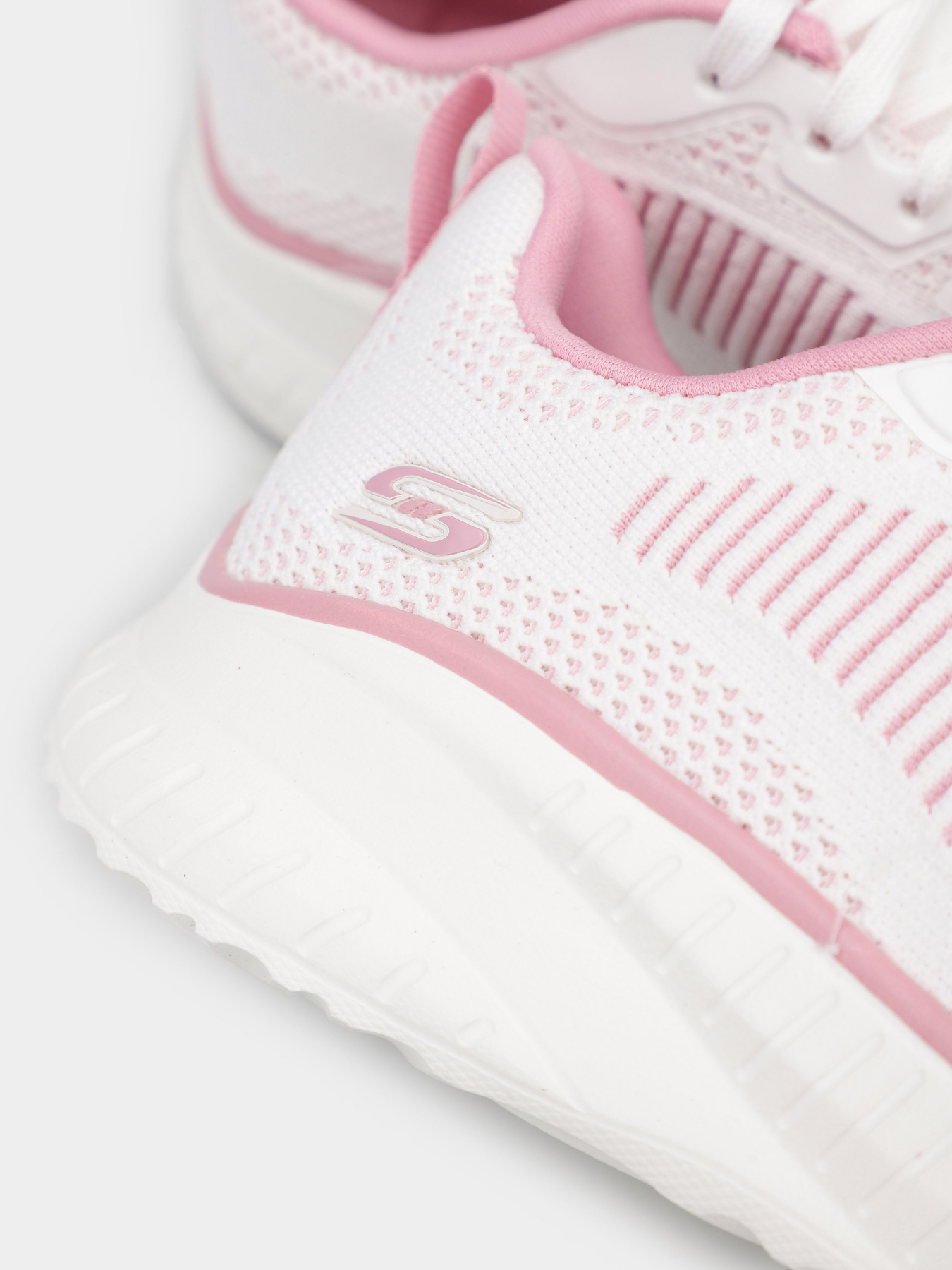 Кросівки Skechers Bobs Squad Chaos модель 117228 WPK Кросівки Skechers Bobs Squad Chaos модель 117228 WPK Фото