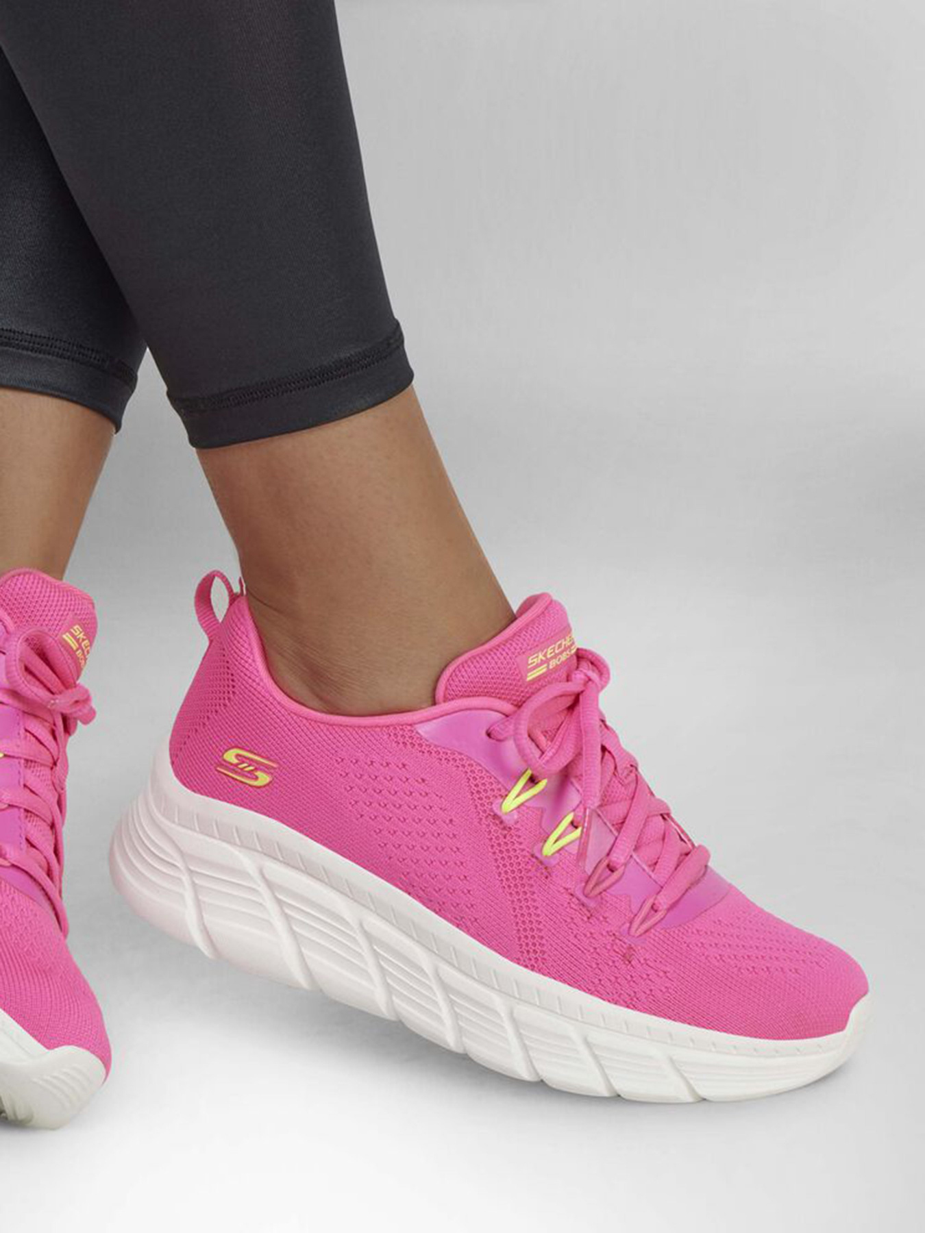 Кросівки Skechers BOBS Sport B Flex Hi – Parallel Force модель 117383 NPNK Кросівки Skechers BOBS Sport B Flex Hi – Parallel Force модель 117383 NPNK Фото