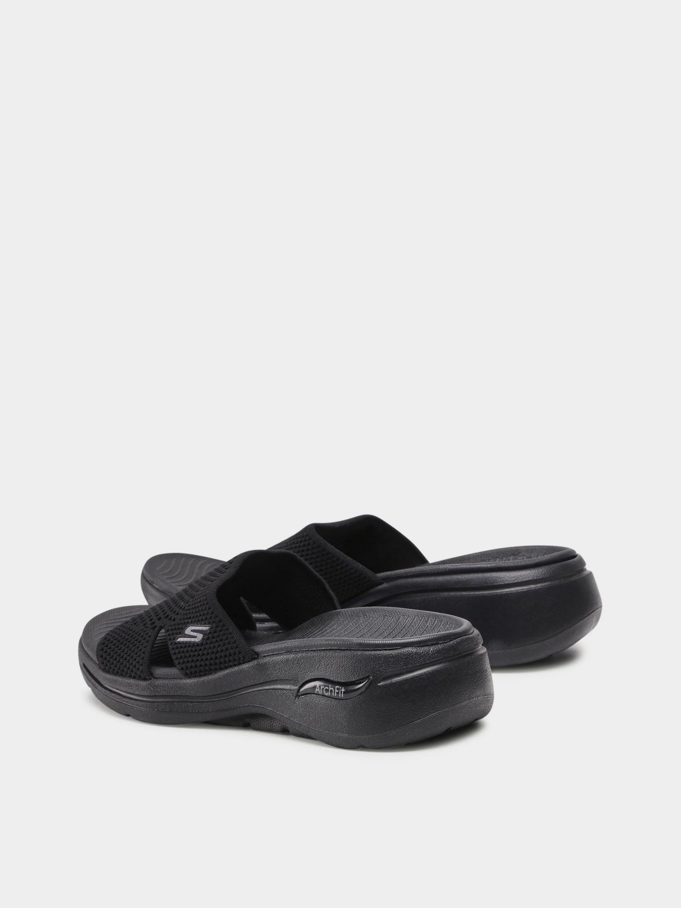 Шльопанці Skechers Go Walk Arch Fit Worthy модель 140224 BBK Фото