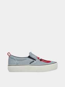 Слипоны и мокасины Skechers Rolling Stones: Marley модель 177966 DEN Фото