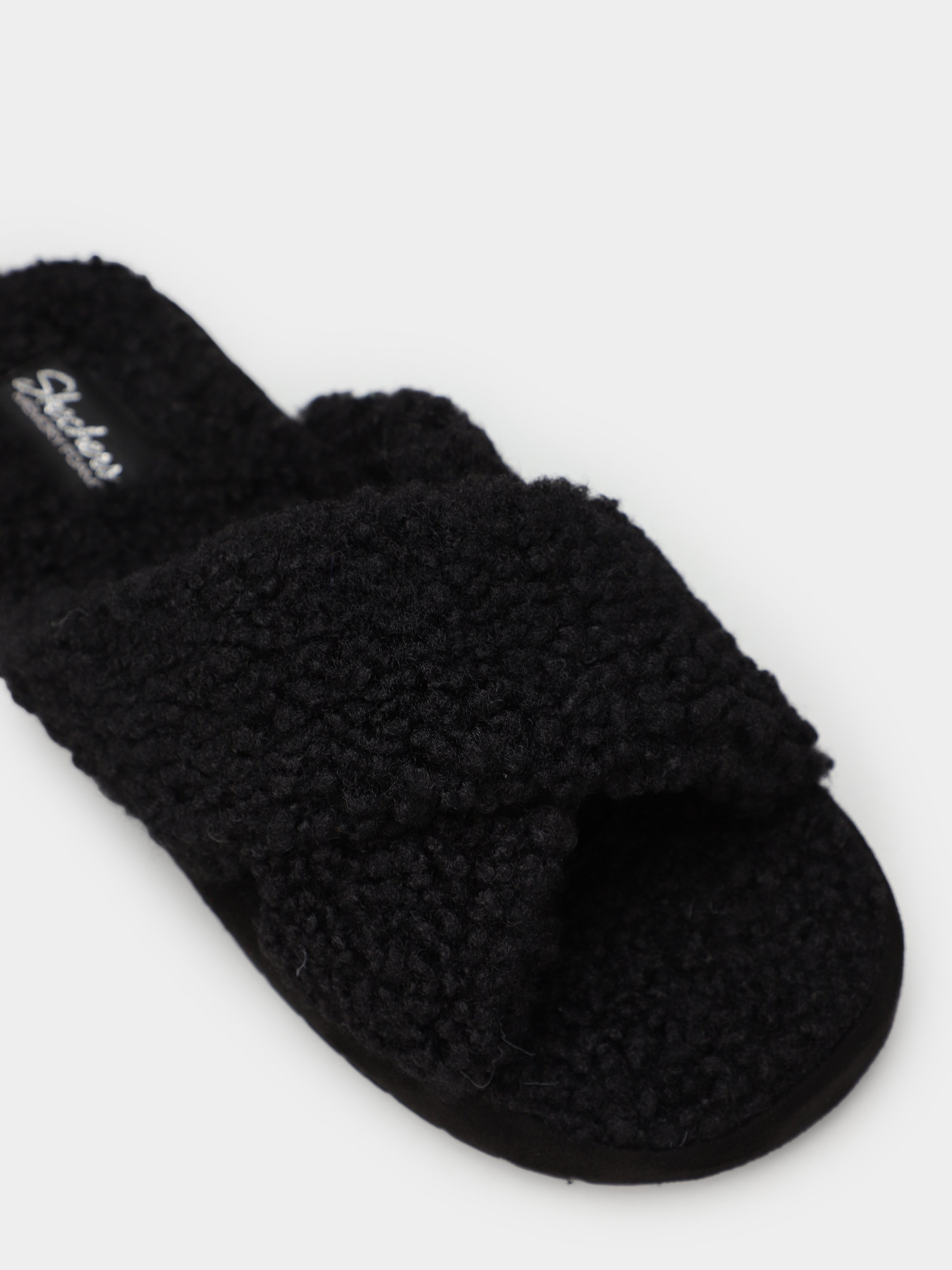 Капці Skechers Cozy Slide модель 167236 BBK Капці Skechers Cozy Slide модель 167236 BBK Фото