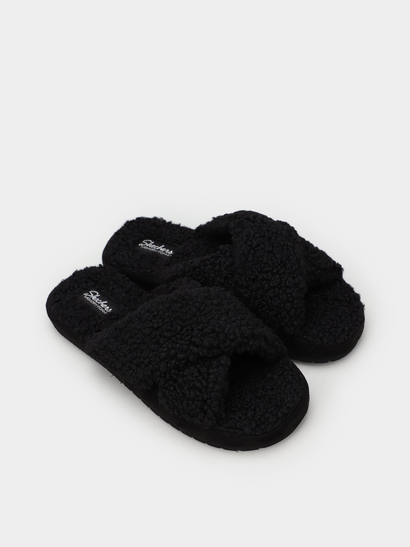 Капці Skechers Cozy Slide модель 167236 BBK Капці Skechers Cozy Slide модель 167236 BBK Фото