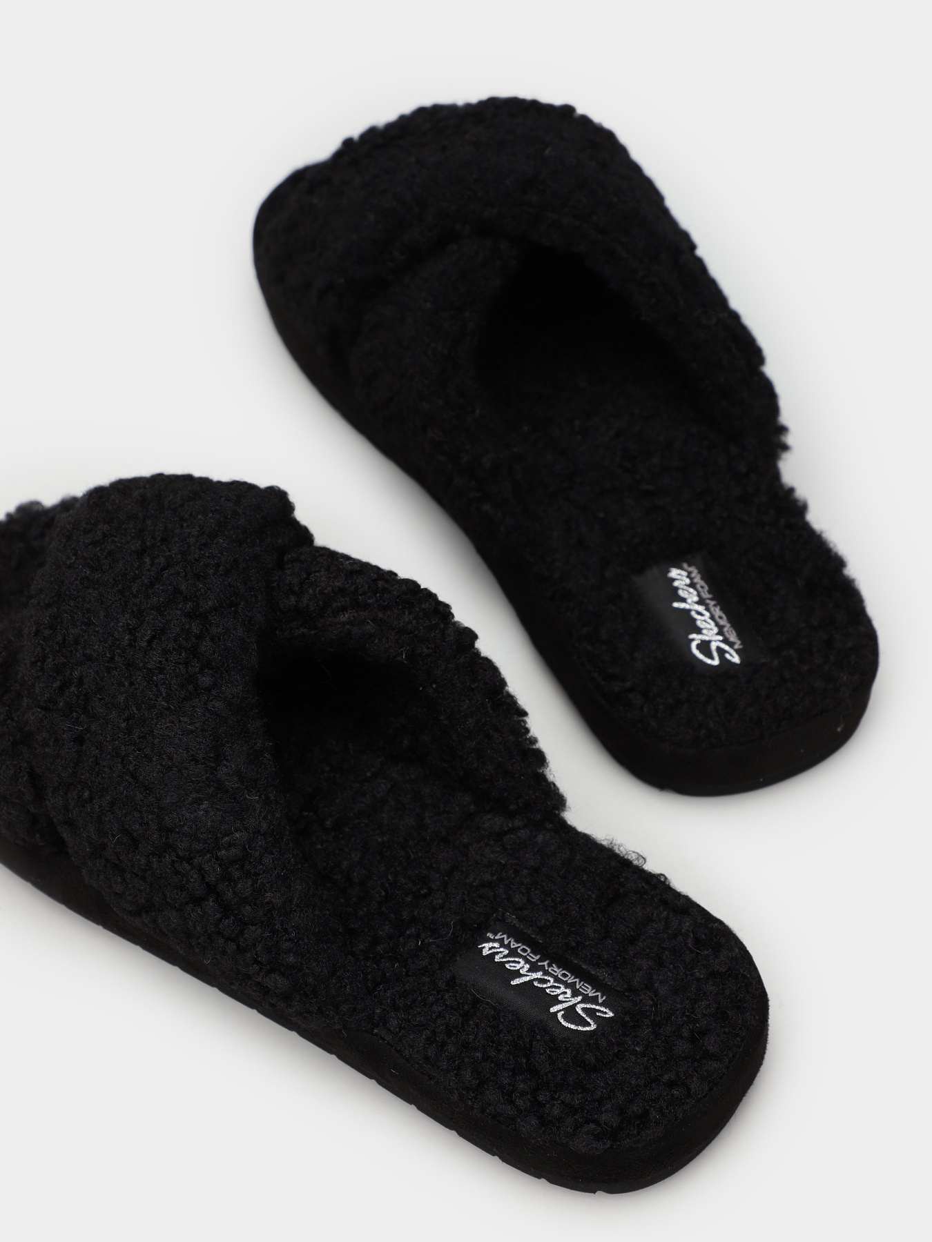 Капці Skechers Cozy Slide модель 167236 BBK Капці Skechers Cozy Slide модель 167236 BBK Фото
