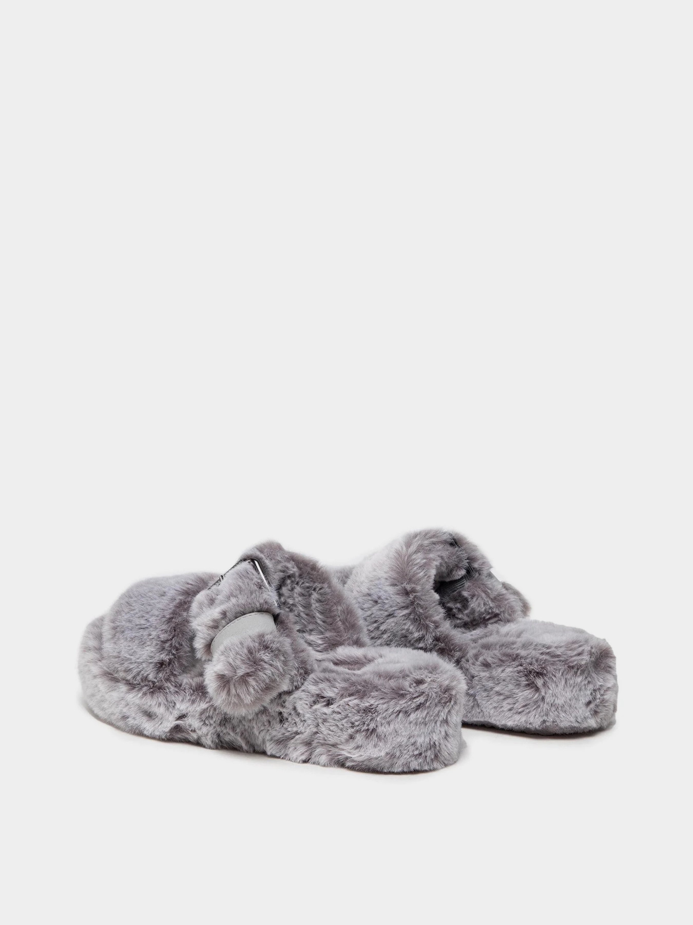 Тапки Skechers Cozy Wedge модель 167238 GRY Тапки Skechers Cozy Wedge модель 167238 GRY Фото