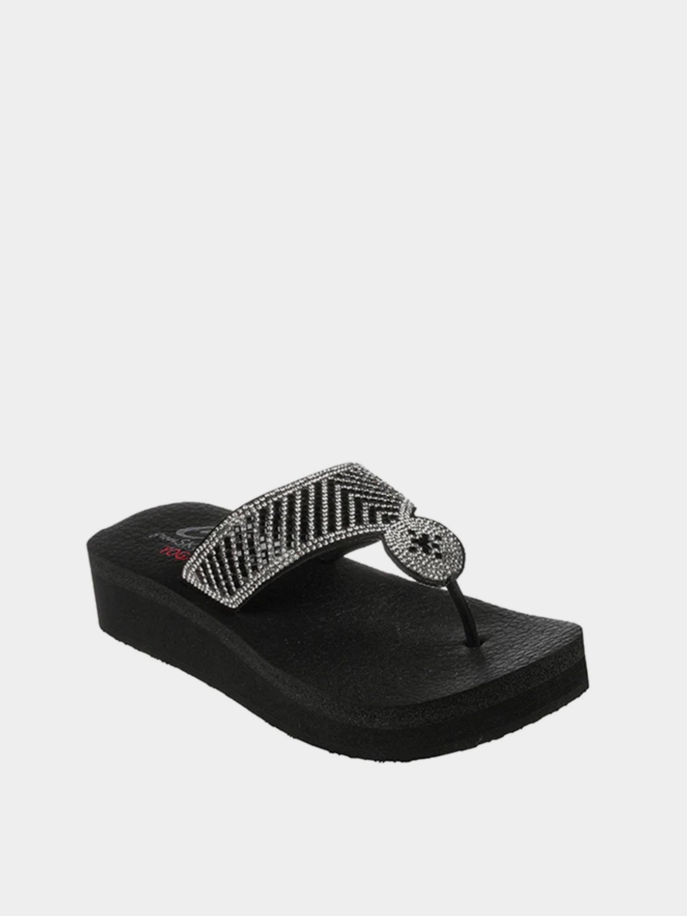 Шльопанці Skechers Vinyasa - Glamour On модель 119297 BLK Фото