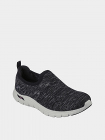 Слипоны и мокасины Skechers Arch Fit Vista – Inspiration модель 104371 BKPK Фото