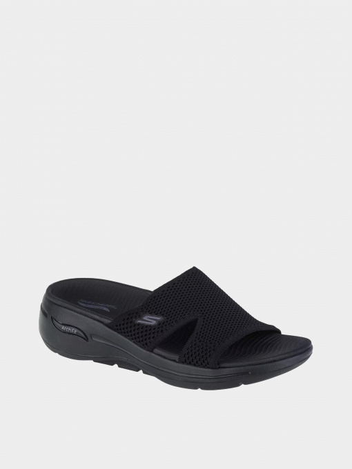 Шлёпанцы Skechers GO Walk Arch Fit модель 140274 BBK Фото