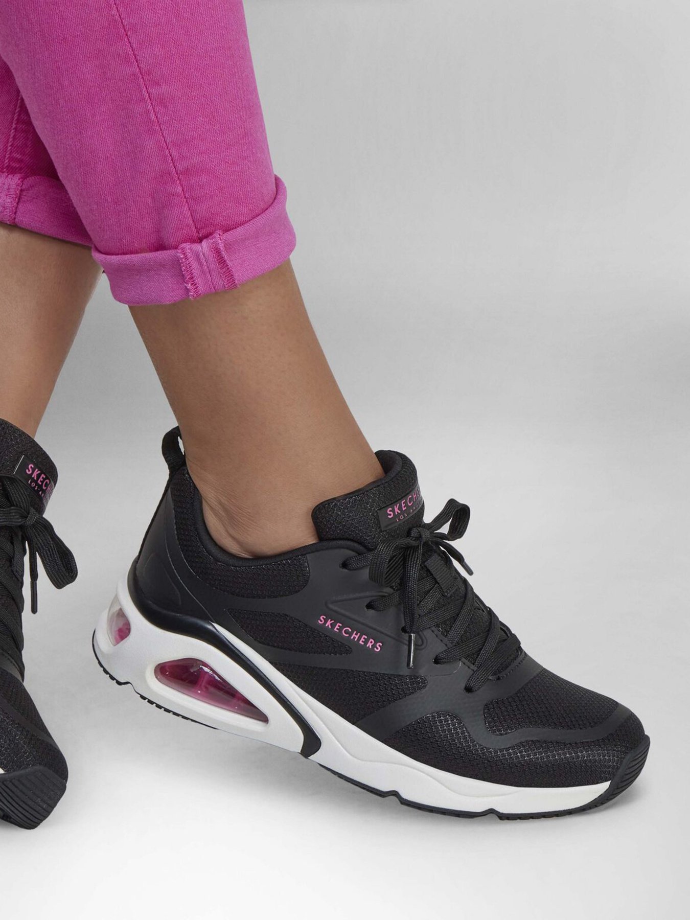 Кроссовки Skechers Tres-Air - Revolution-Airy модель 177420 BLK Кроссовки Skechers Tres-Air - Revolution-Airy модель 177420 BLK Фото
