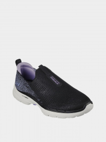 Слипоны и мокасины Skechers GOwalk 6 - Glimmering модель 124502 BKLV Фото