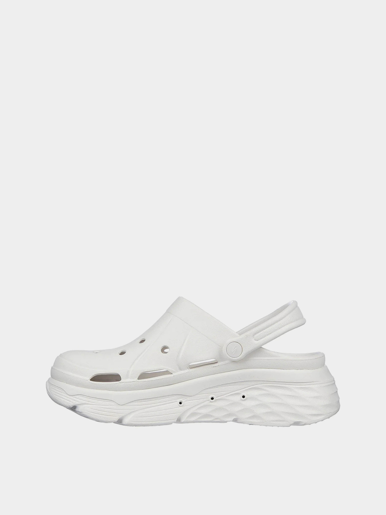 Шлёпанцы Skechers Foamies: Max Cushioning - High Tide модель 111127 WHT Фото