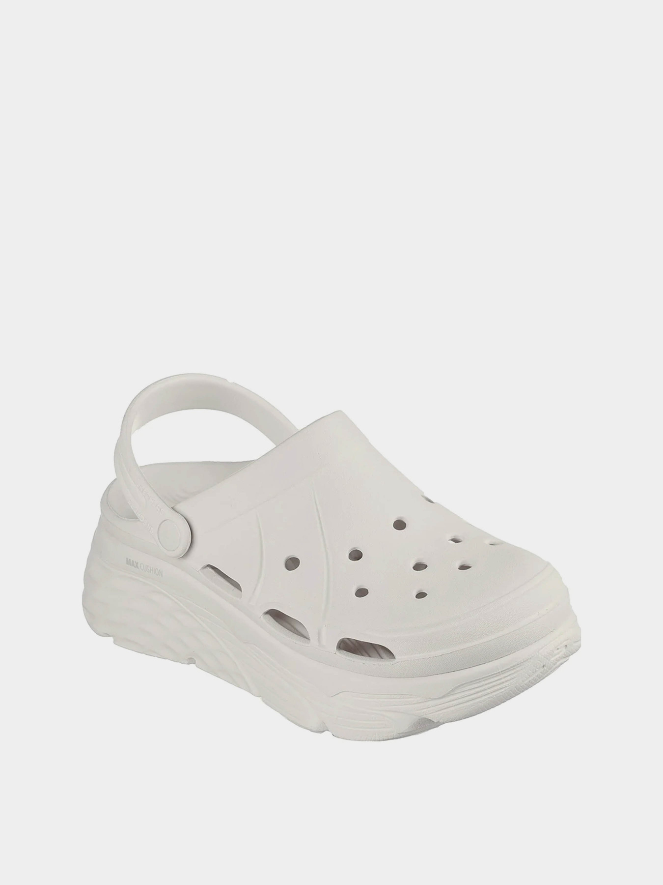 Шлёпанцы Skechers Foamies: Max Cushioning - High Tide модель 111127 WHT Фото