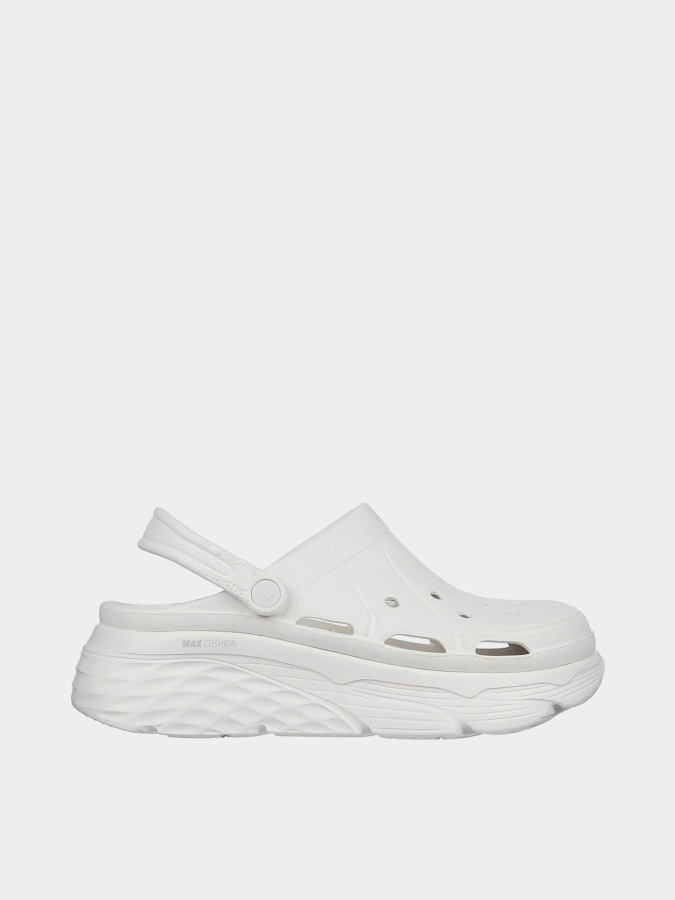 Шлёпанцы Skechers Foamies: Max Cushioning - High Tide модель 111127 WHT Фото