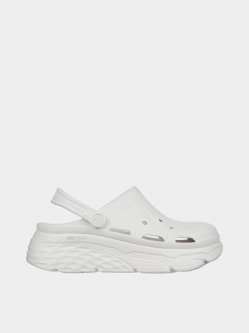 Шлёпанцы Skechers Foamies: Max Cushioning - High Tide модель 111127 WHT Фото