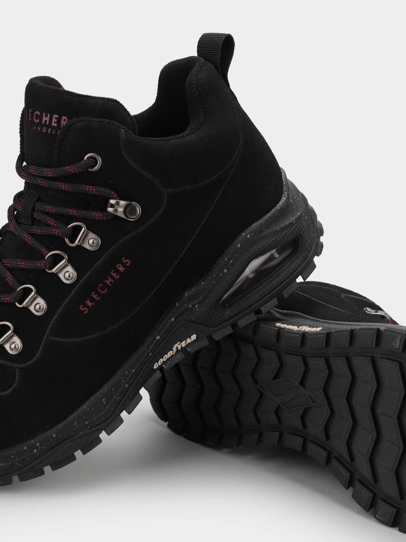 Ботинки и сапоги Skechers Uno Trail - Outdoor Stroll модель 177185 BBK Фото