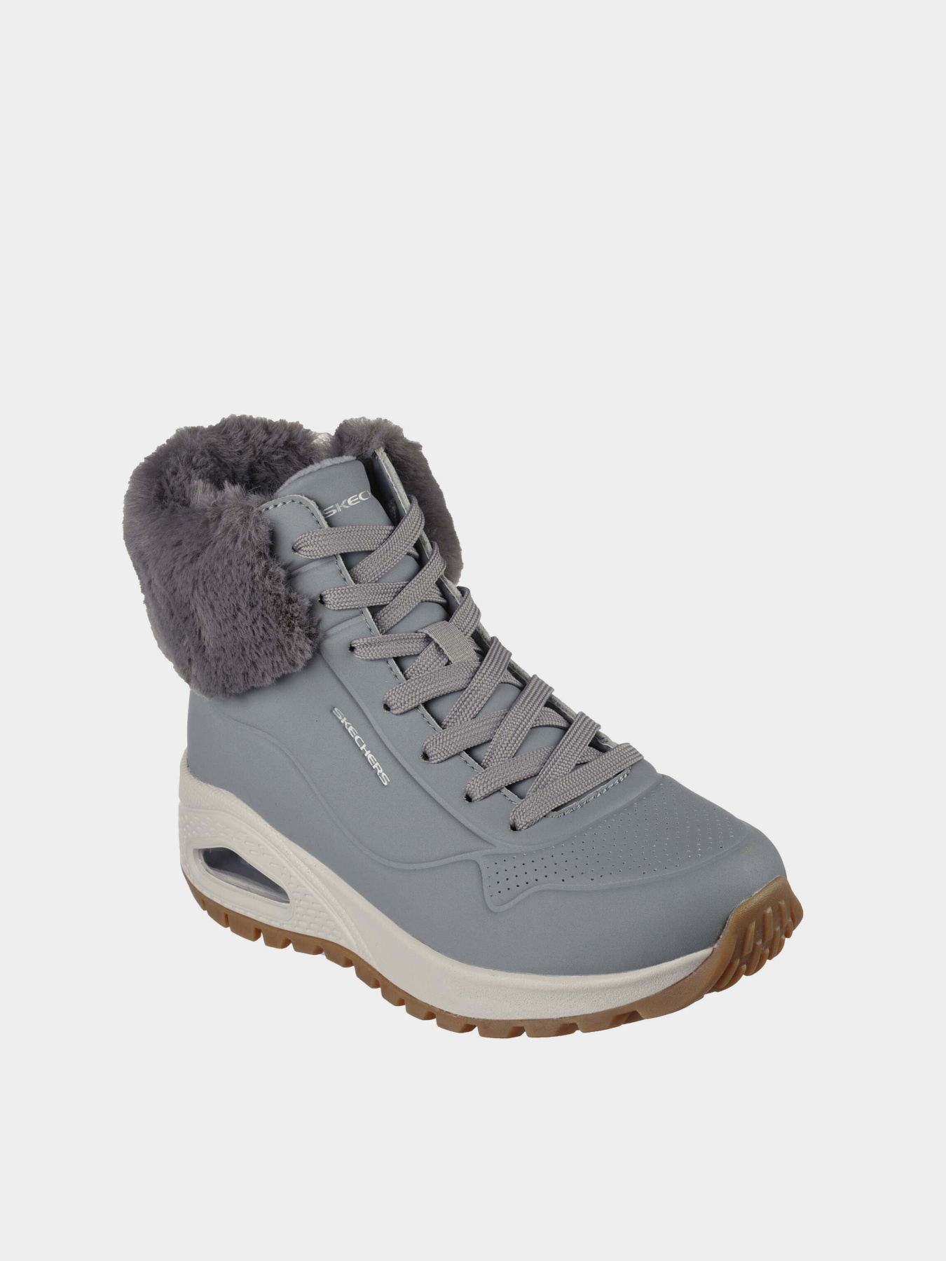 Ботинки и сапоги Skechers Uno Rugged - Fall Air модель 167274 GRY Ботинки и сапоги Skechers Uno Rugged - Fall Air модель 167274 GRY Фото