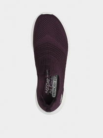 Слипоны и мокасины Skechers Ultra Flex 3.0 - Classy Charm модель 149855 WINE Фото