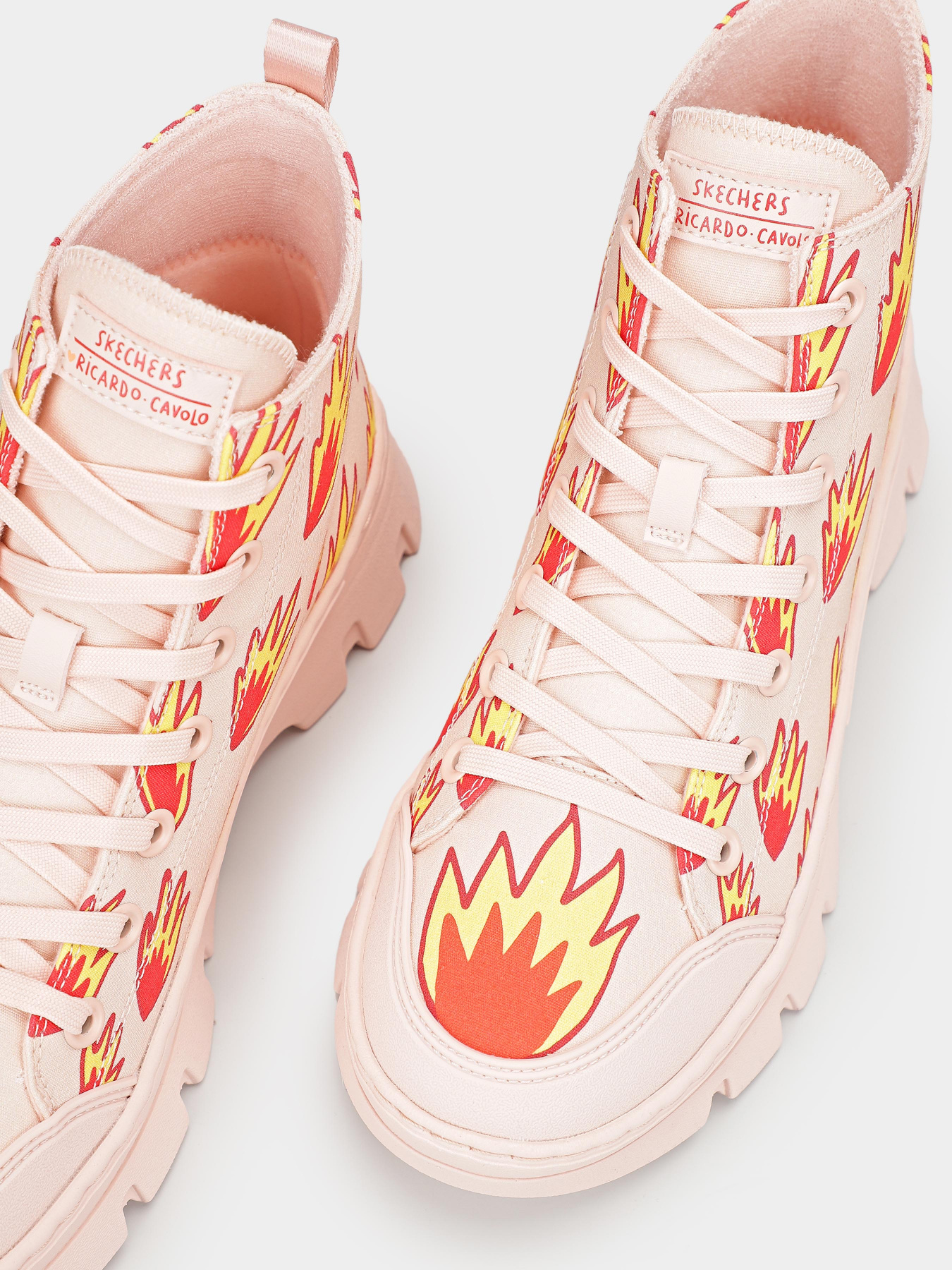 Ботинки и сапоги Skechers Ricardo Cavolo: Roadies Surge - Tiny Flames модель 177950 PKMT Фото