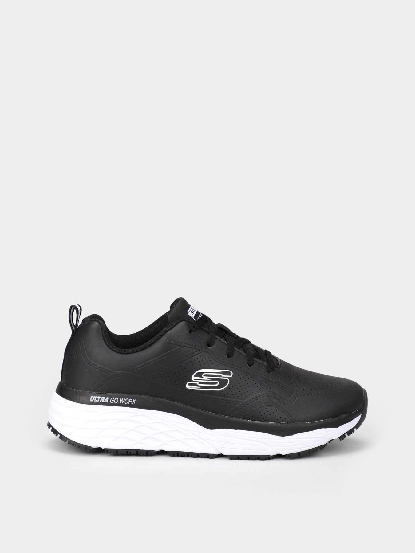Кросівки Skechers Max Cushioning Elite Slip Resistant модель 108049 BKW Кросівки Skechers Max Cushioning Elite Slip Resistant модель 108049 BKW Фото