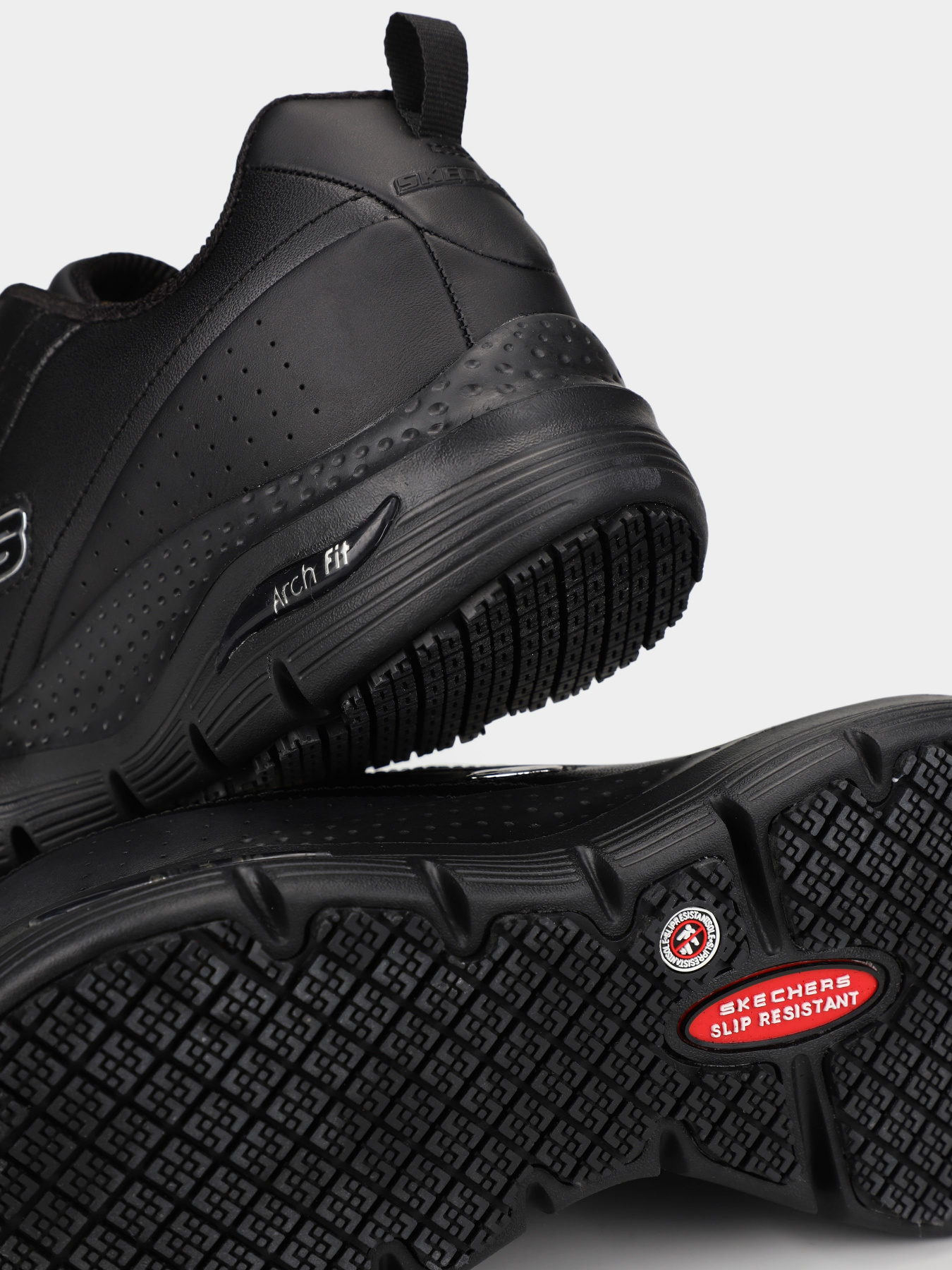 Кросівки Skechers Work: Arch Fit SR - Trickell II модель 108053W BLK Кросівки Skechers Work: Arch Fit SR - Trickell II модель 108053W BLK Фото