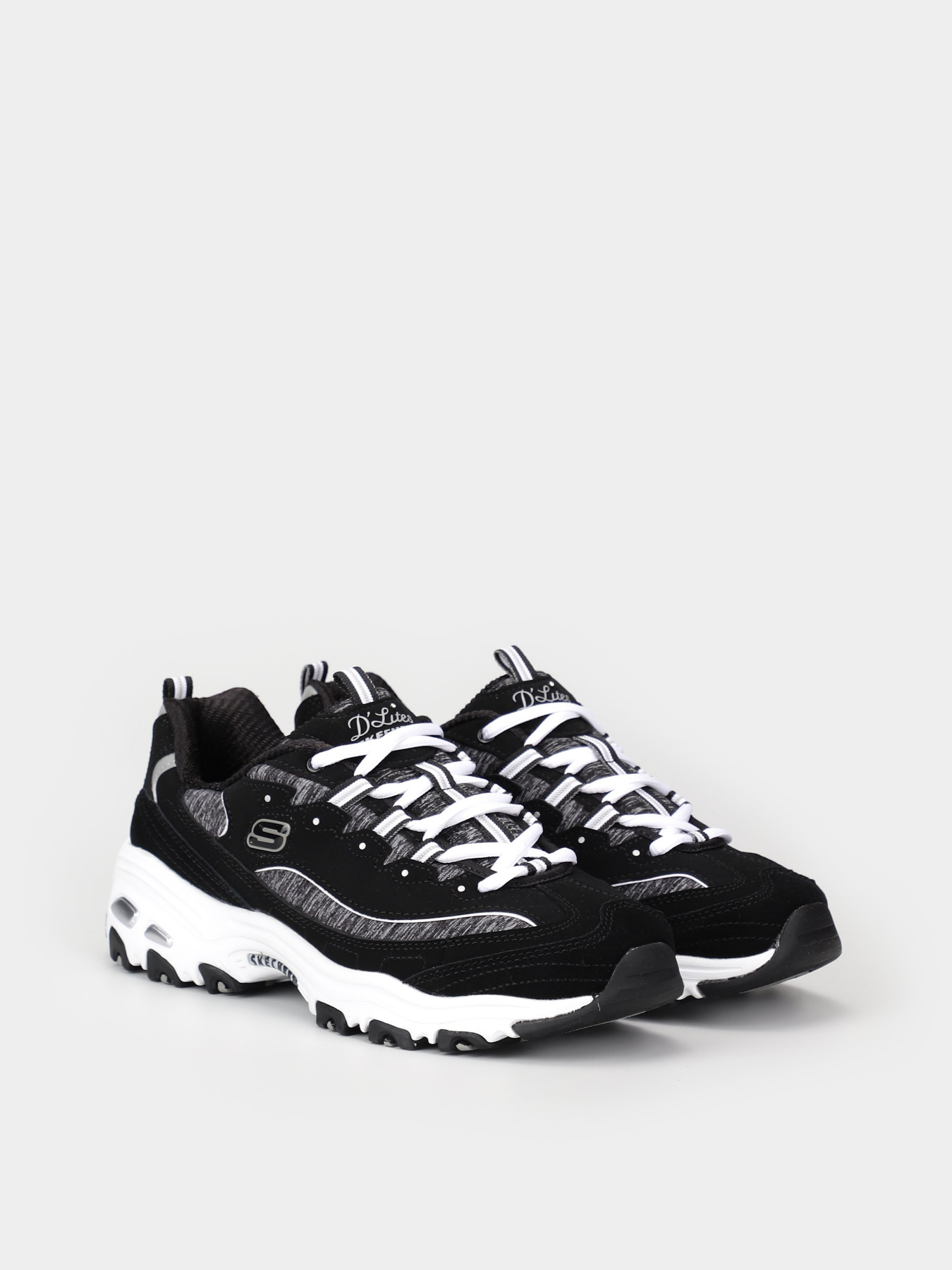 Кросівки Skechers D'Lites - Me Time модель 11936W BKW Кросівки Skechers D'Lites - Me Time модель 11936W BKW Фото