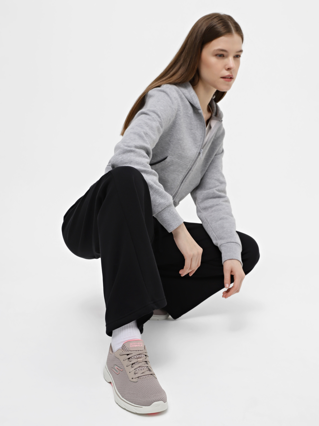 Кросівки Skechers GOwalk 7 - Clear Path модель 125207 TPPK Фото