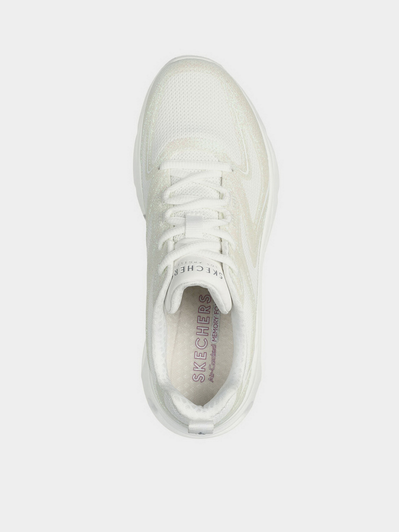 Кроссовки Skechers Tres-Air Uno - Glit-Airy модель 177411 WHT Фото