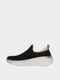 Слипоны и мокасины Skechers Relaxed Fit: D'Lux Walker 2.0 - Sparkle Forever модель 150098 BKRG Фото