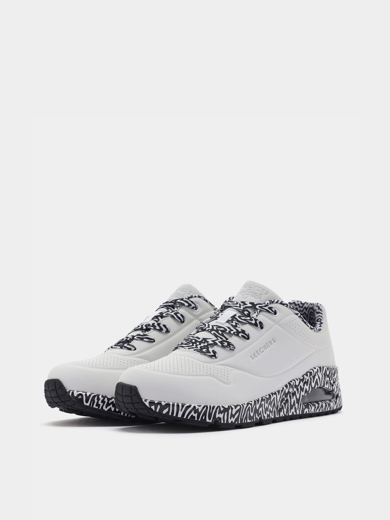 Кросівки Skechers Jen Stark: Uno - Mini Drip модель 177959 WBK Кросівки Skechers Jen Stark: Uno - Mini Drip модель 177959 WBK Фото