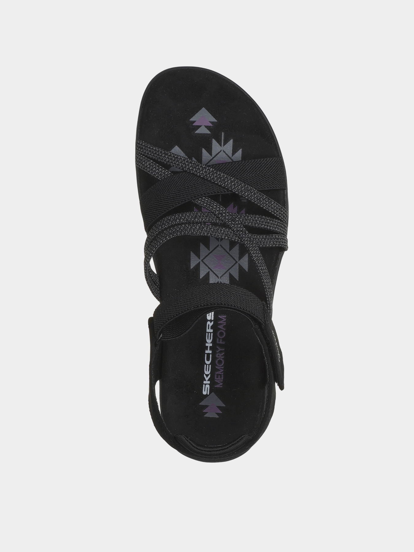 Сандалії Skechers REGGAE SLIM модель 163193 BLK Сандалії Skechers REGGAE SLIM модель 163193 BLK Фото