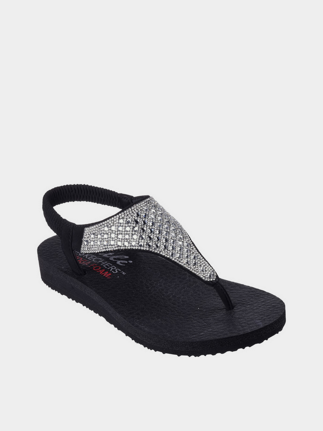 Шлёпанцы Skechers Meditation - Rockstar модель 119770 BLK Шлёпанцы Skechers Meditation - Rockstar модель 119770 BLK Фото