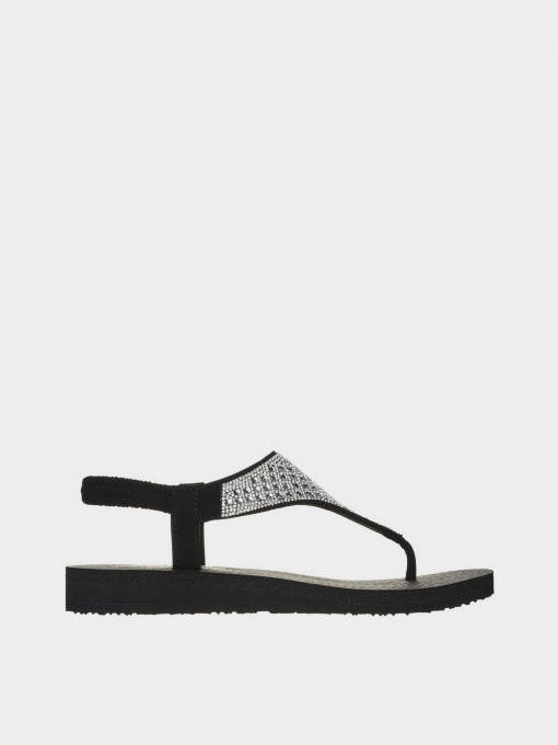 Шльопанці Skechers Meditation - Rockstar модель 119770 BLK Фото