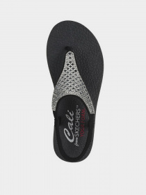 Шлёпанцы Skechers Meditation - Rockstar модель 119770 BLK Фото