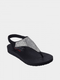 Шлёпанцы Skechers Meditation - Rockstar модель 119770 BLK Фото