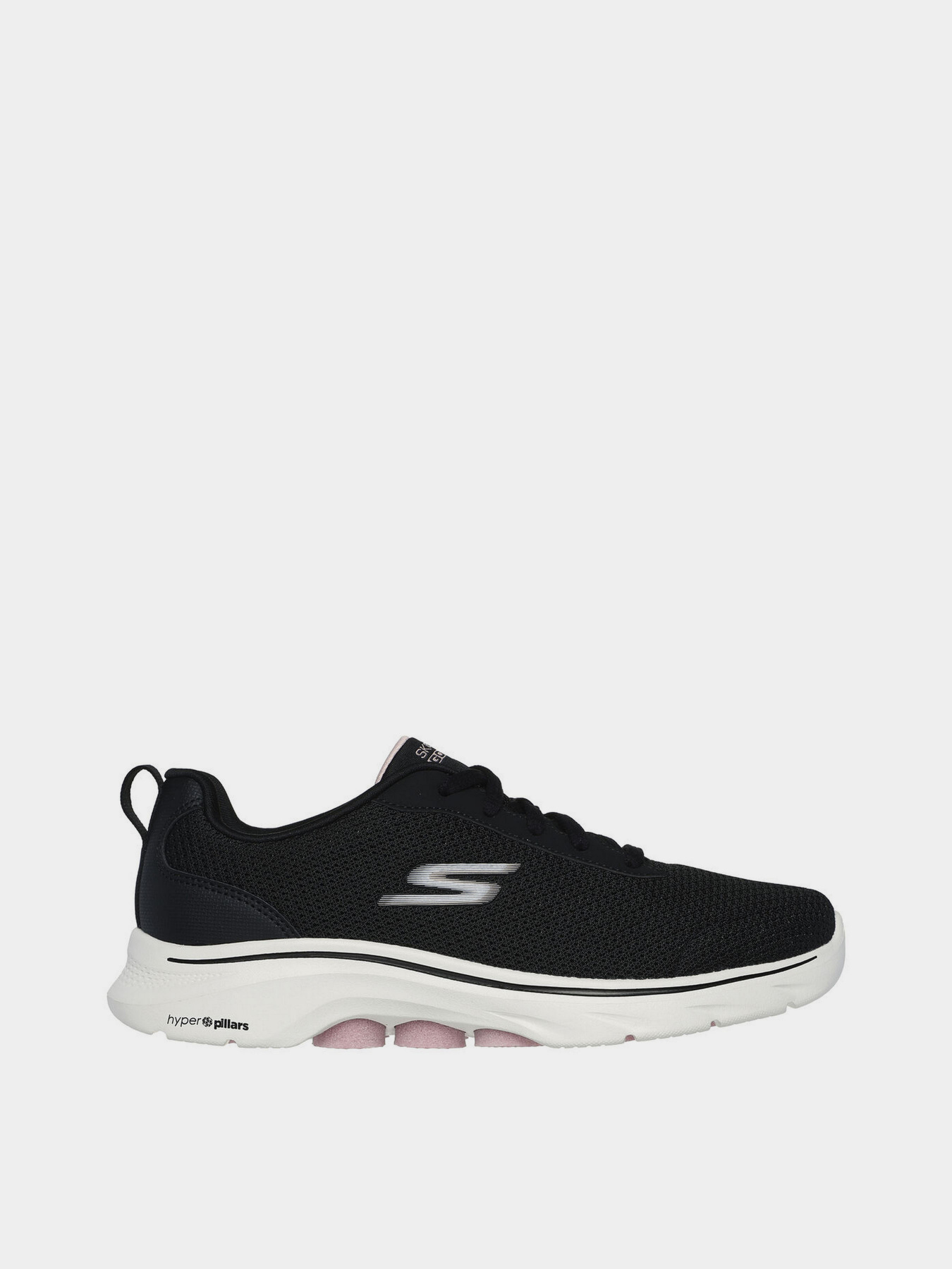 Кросівки Skechers Go Walk 7 - Clear Path модель 125207W BKPK Фото