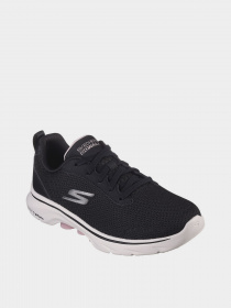 Кросівки Skechers Go Walk 7 - Clear Path модель 125207W BKPK Фото