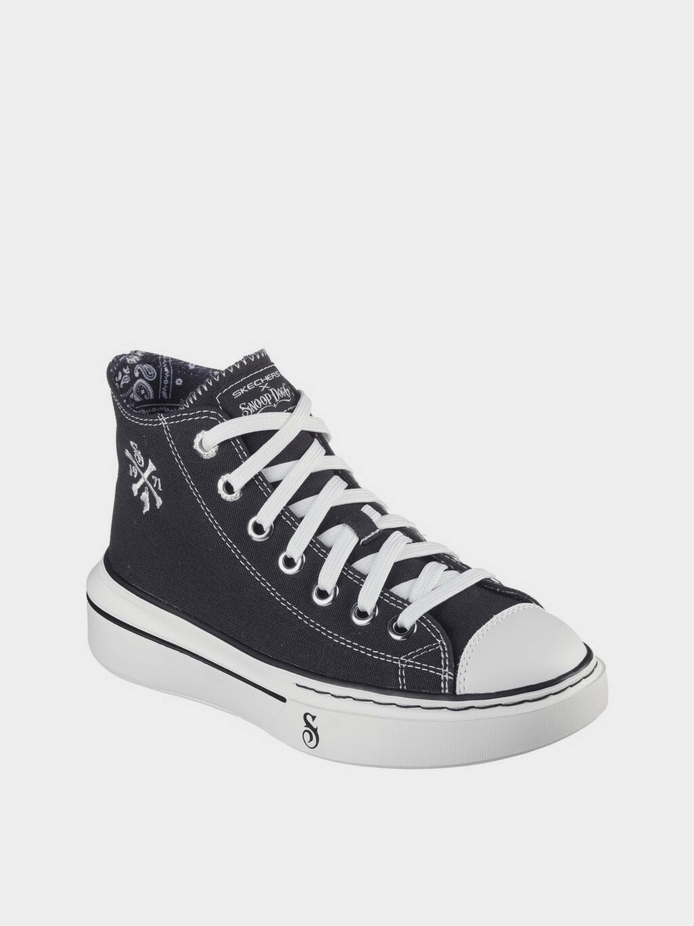 Кеды Skechers SNOOP ONE модель 186030 BLK Фото