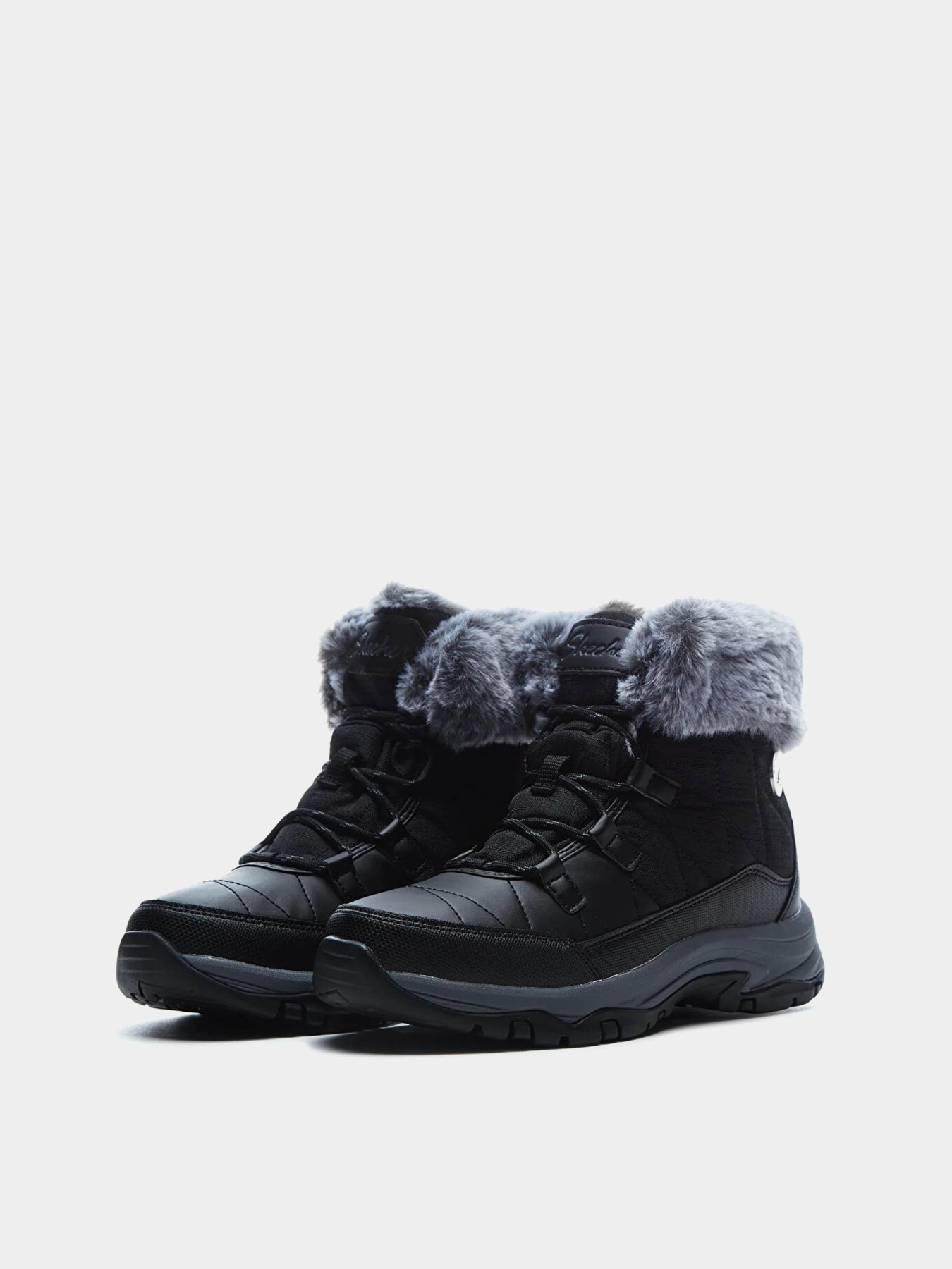 Ботинки и сапоги Skechers Relaxed Fit: Trego - Winter Feelings модель 167431 BLK Ботинки и сапоги Skechers Relaxed Fit: Trego - Winter Feelings модель 167431 BLK Фото