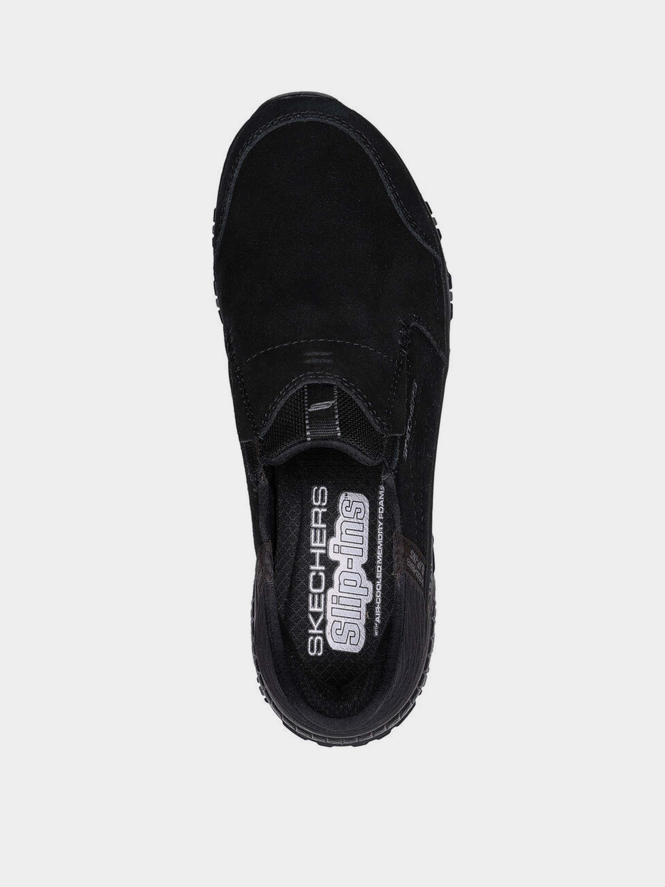 Слипоны и мокасины Skechers HILLCREST модель 180016 BBK Фото