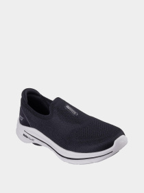 Слипоны и мокасины Skechers GO WALK 8 модель 125921 BKW Фото