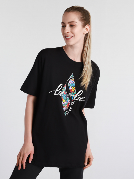 Футболки и поло Skechers x JGoldcrown: Love is Love модель JWTS5 BLK Фото