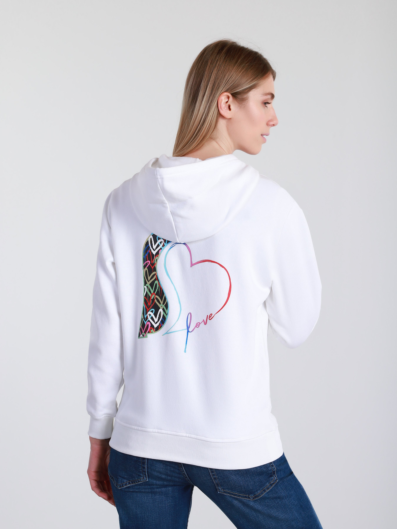 Худі та світшоти Skechers Skechers x JGoldcrown: Diamond Heart модель JWJA6 WHT Фото