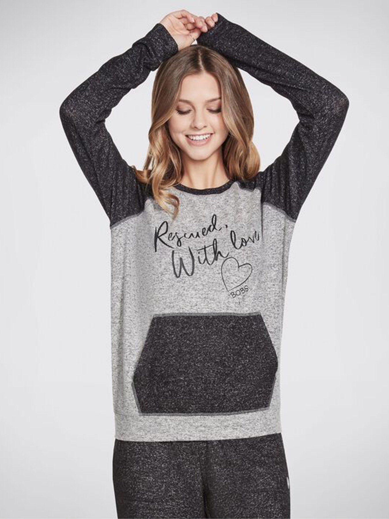 Худі та світшоти Skechers BOBS With Love модель BW3LT86 GRY Фото