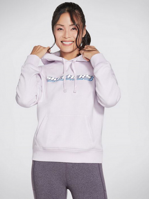 Худі та світшоти Skechers BLOCK HERITAGE PULLOVER HOODIE модель WHD60 PRLV Фото