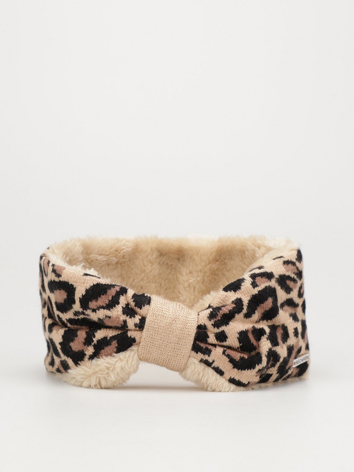 Шапки и кепки Skechers Leopard Jacquard Knit Heaswrap модель SLK4748LPD Фото