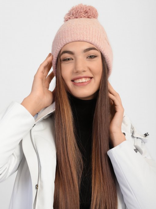 Шапки та кепки Skechers Marled Sparkle Beanie Hat модель SLK1034PNK Фото